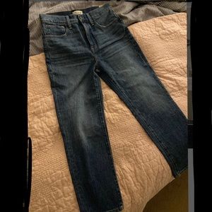 Madewell Classic Straight Jeans in Coldbrook Wash